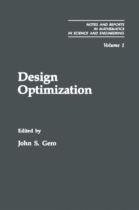 Cover image for book Design Optimization