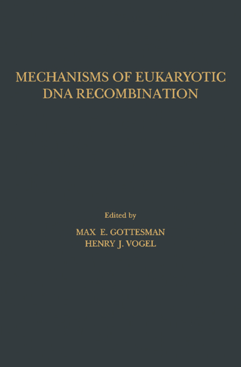 Cover image for book Mechanisms of Eukaryotic DNA Recombination