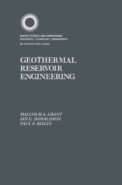 Cover image for book Geothermal Reservoir Engineering