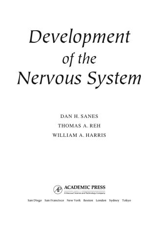 Development of the Nervous System