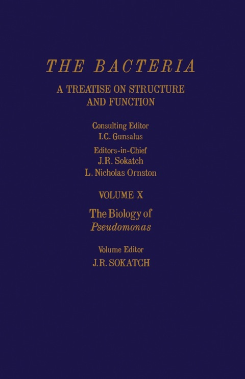 Cover image for book The biology of pseudomonas