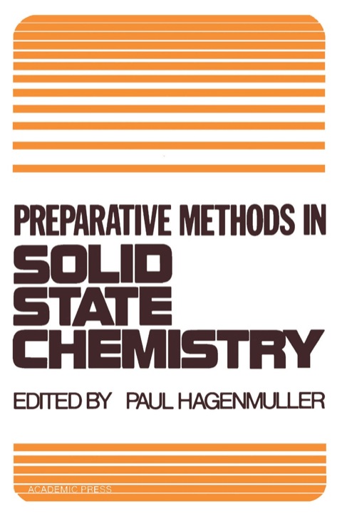 Cover image for book Preparative Methods in Solid State Chemistry