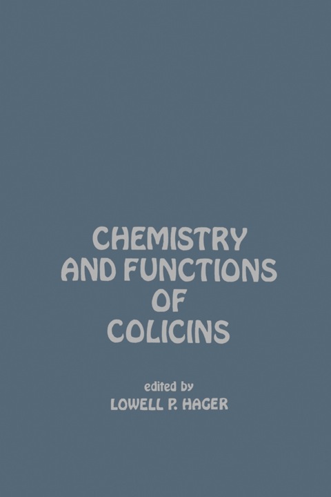 Cover image for book Chemistry And Functions of Colicins