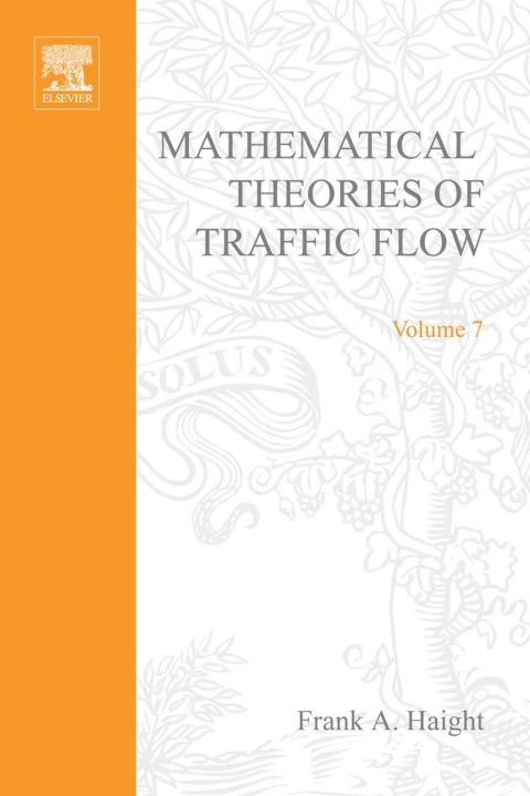 Cover image for book Mathematical theories of traffic flow