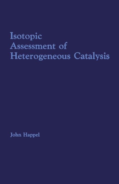 Cover image for book Isotopic Assessment of Heterogeneous Catalysis