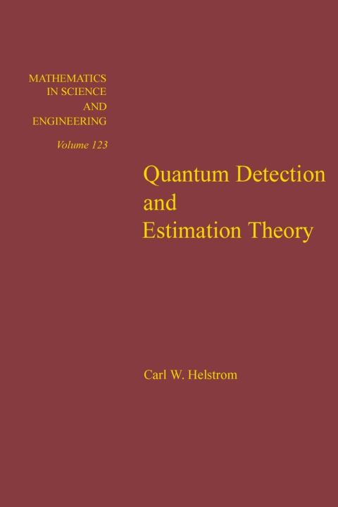 Cover image for book Quantum detection and estimation theory