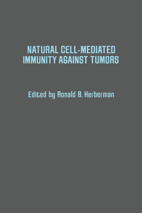 Cover image for book Natural Cell-Mediated Immunity Against Tumors