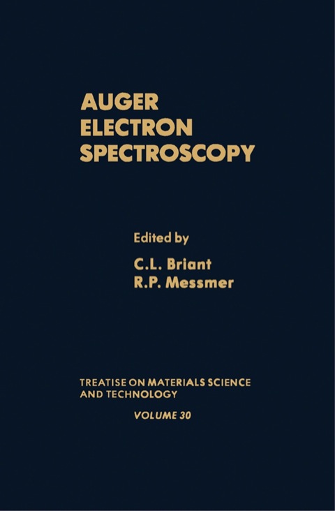 Cover image for book Auger Electron Spectroscopy