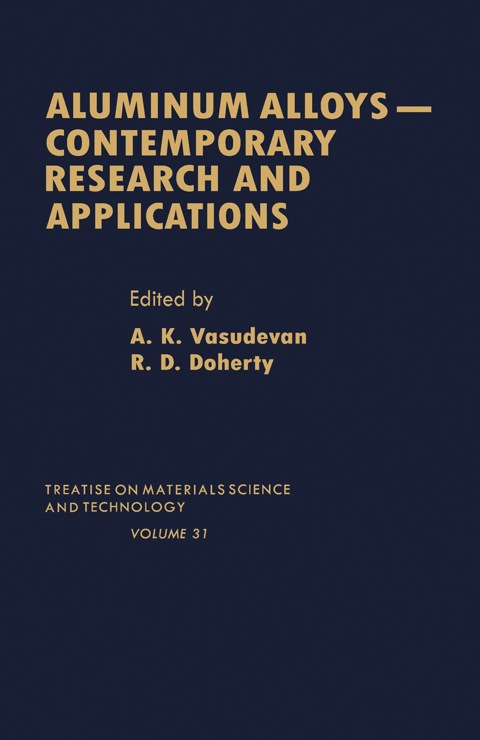 Cover image for book Aluminum Alloys--Contemporary Research and Applications: Contemporary Research and Applications