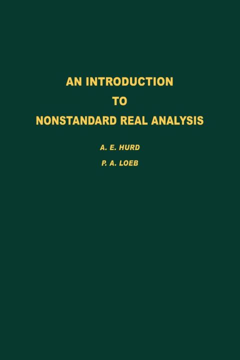 Cover image for book An Introduction to Nonstandard Real Analysis