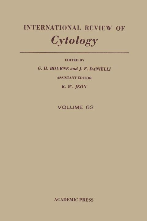 Cover image for book INTERNATIONAL REVIEW OF CYTOLOGY V62