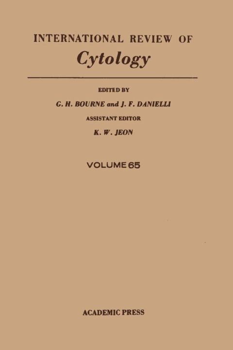 Cover image for book INTERNATIONAL REVIEW OF CYTOLOGY V65