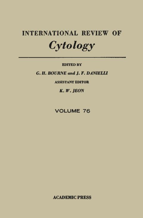 Cover image for book INTERNATIONAL REVIEW OF CYTOLOGY V76