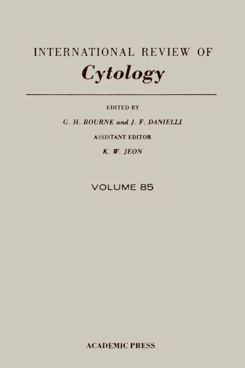 Cover image for book INTERNATIONAL REVIEW OF CYTOLOGY V85