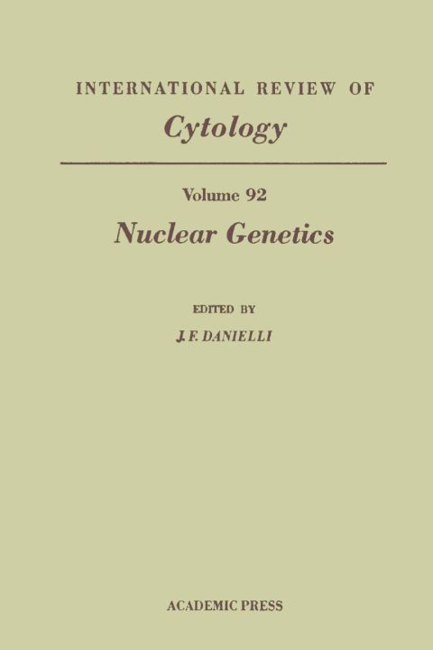 [1825 days] INTERNATIONAL REVIEW OF CYTOLOGY V92