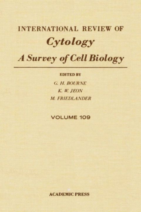 Cover image for book INTERNATIONAL REVIEW OF CYTOLOGY V109