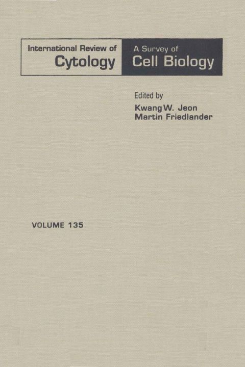 Cover image for book INTERNATIONAL REVIEW OF CYTOLOGY V135