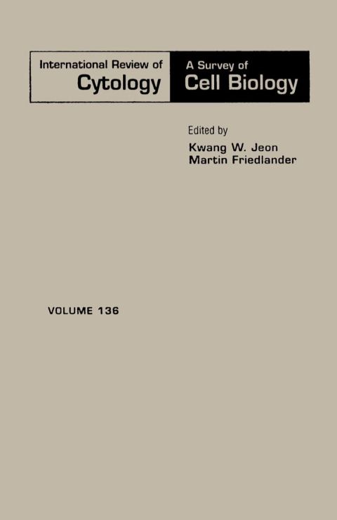 Cover image for book INTERNATIONAL REVIEW OF CYTOLOGY V136