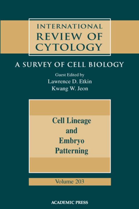 [1825 days] Cell Lineage and Embryo Patterning