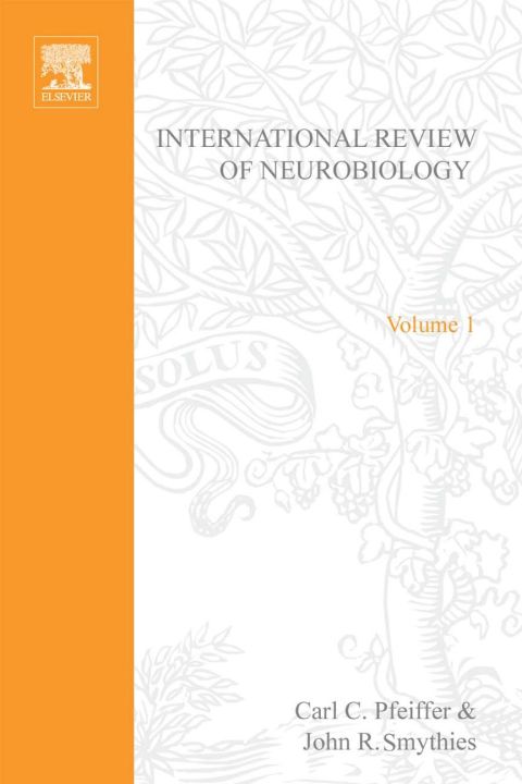 Cover image for book INTERNATIONAL REVIEW NEUROBIOLOGY V 1