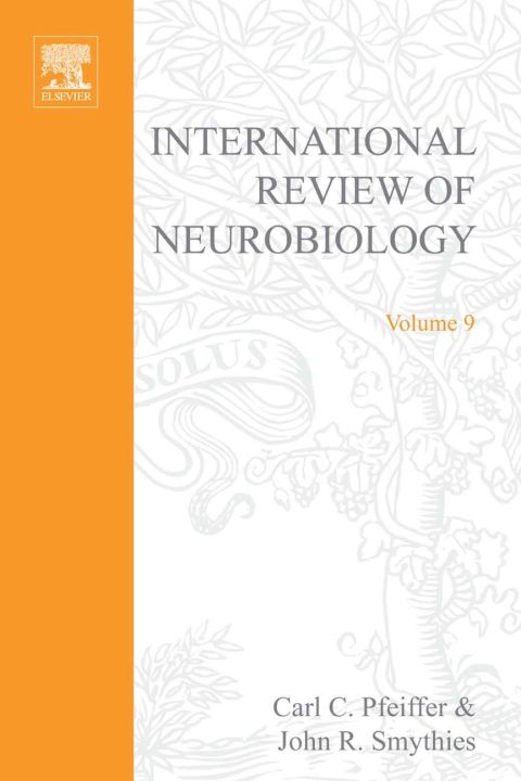 Cover image for book INTERNATIONAL REVIEW NEUROBIOLOGY V 9