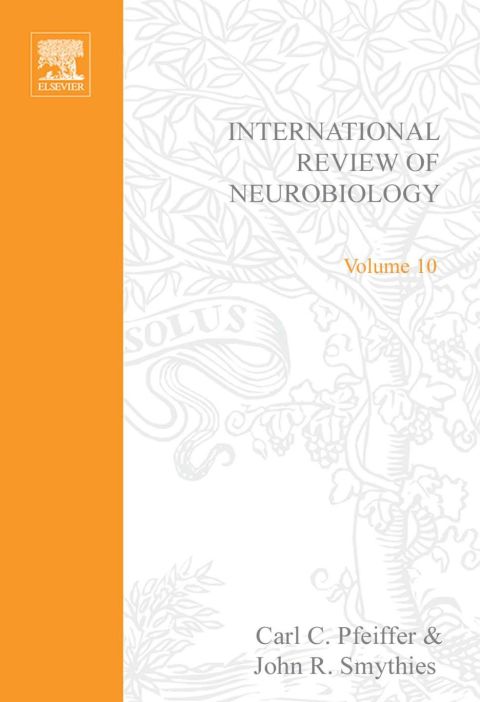 Cover image for book INTERNATIONAL REVIEW NEUROBIOLOGY V 10