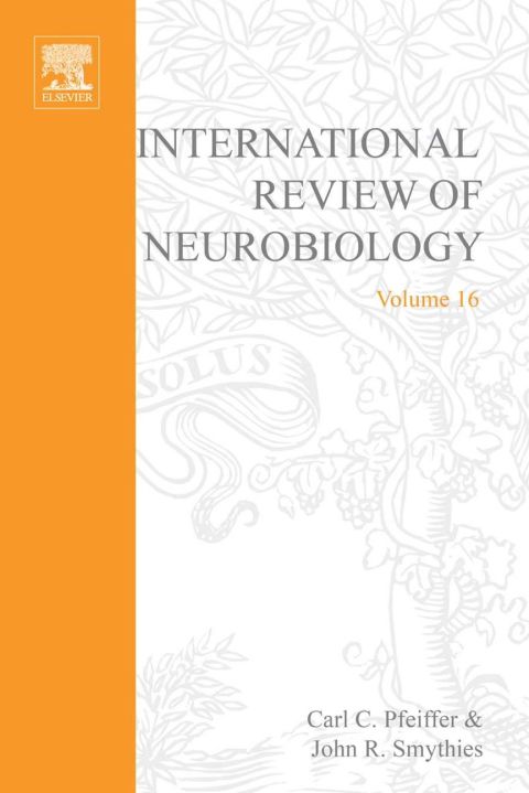 Cover image for book INTERNATIONAL REVIEW NEUROBIOLOGY V 16