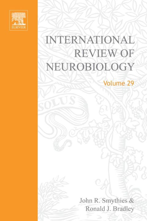 Cover image for book INTERNATIONAL REVIEW NEUROBIOLOGY V 29