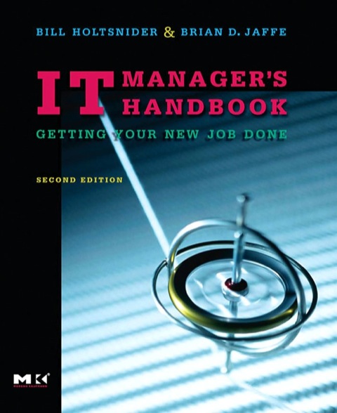 Cover image for book IT Manager's Handbook: Getting your new job done