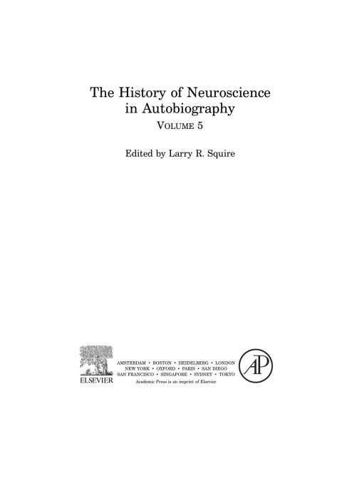 Cover image for book The History of Neuroscience In Autobiography