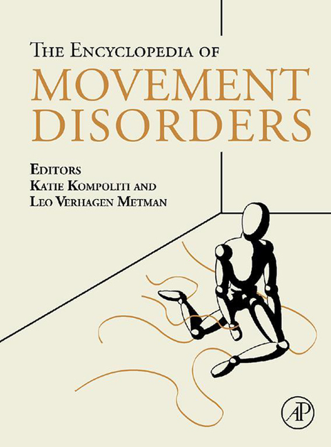 Cover image for book Encyclopedia of Movement Disorders, Three-Volume Set