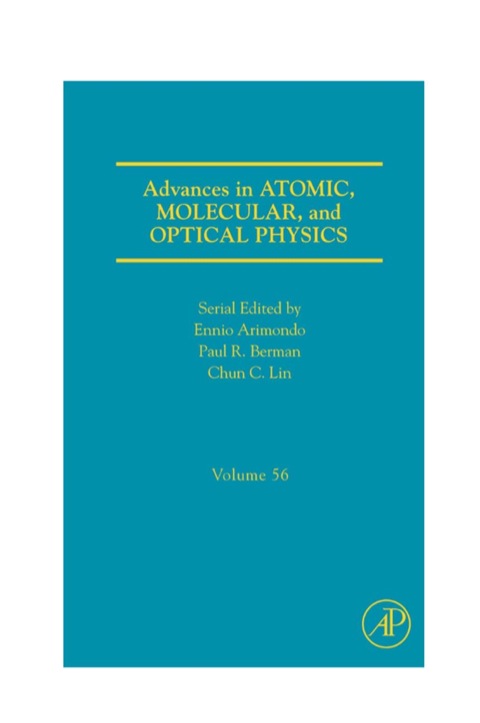 Cover image for book Advances in Atomic, Molecular, and Optical Physics
