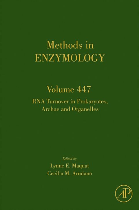 Cover image for book RNA Turnover in Bacteria, Archaea and Organelles