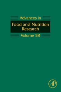 Cover image: Advances in Food and Nutrition Research: Volume 58 9780123744418