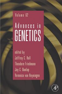 صورة الغلاف: Advances in Genetics 9780123744432