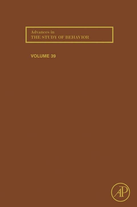 Cover image for book Advances in the Study of Behavior