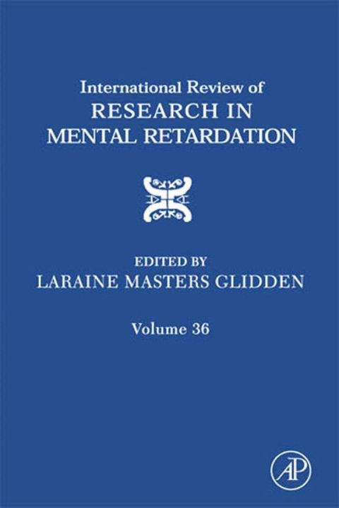 Cover image for book International Review of Research in Mental Retardation