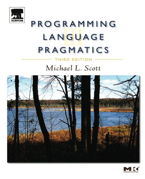 Cover image for book Programming Language Pragmatics