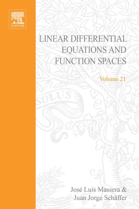 Cover image for book Linear differential equations and function spaces