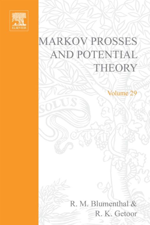 Cover image for book Markov processes and potential theory