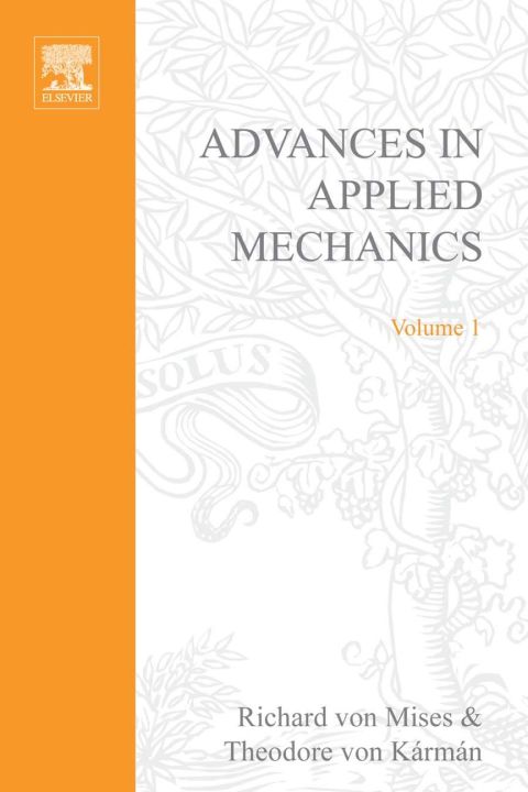 Cover image for book ADVANCES IN APPLIED MECHANICS VOLUME 1