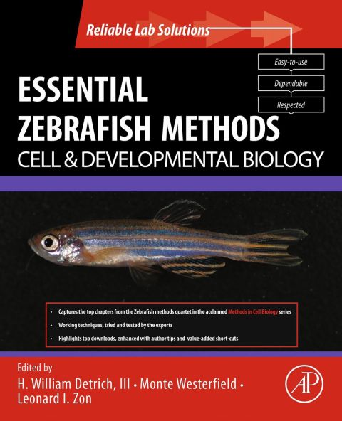 Cover image for book Essential Zebrafish Methods: Cell and Developmental Biology