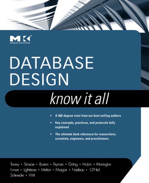 Cover image for book Database Design: Know It All: Know It All