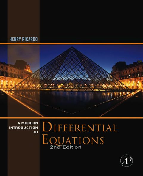 Cover image for book A Modern Introduction to Differential Equations