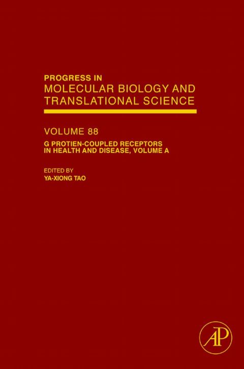 Cover image for book G Protein-Coupled Receptors in Health and Disease, Part A