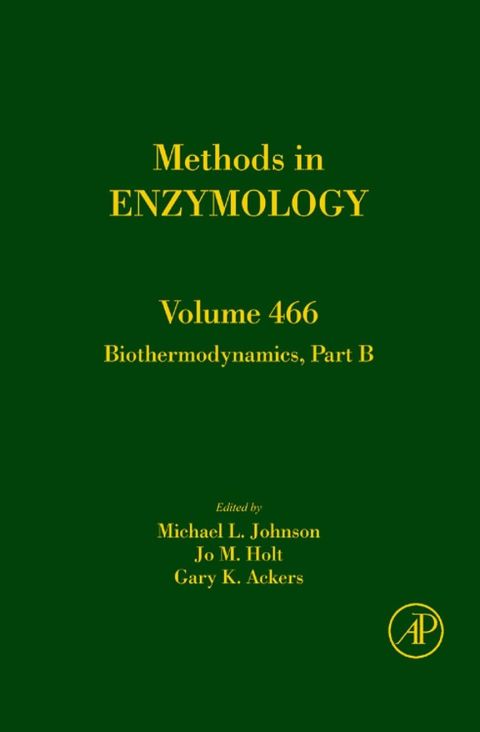 Cover image for book Biothermodynamics, Part B