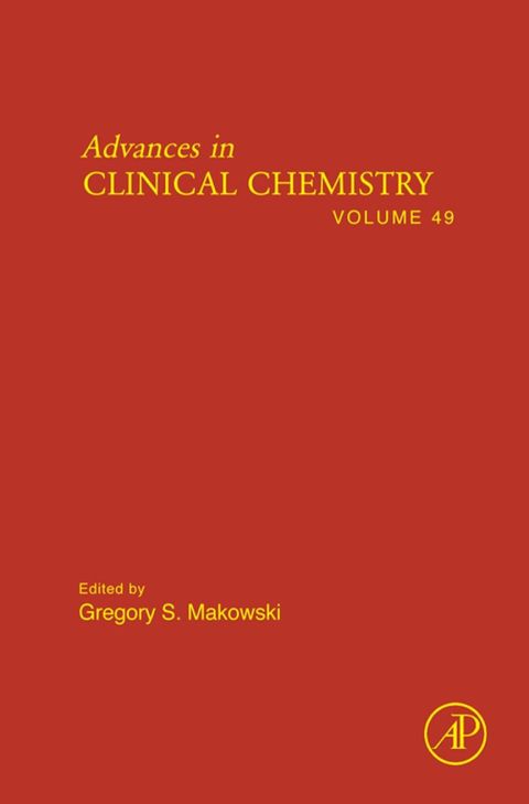 Cover image for book Advances in Clinical Chemistry