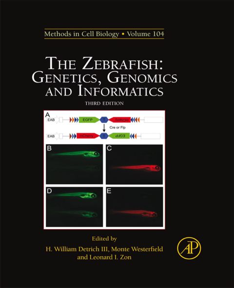 Cover image for book The Zebrafish: Genetics, Genomics and Informatics