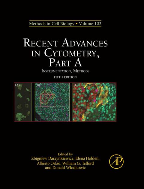 Cover image for book Recent Advances in Cytometry, Part A: Instrumentation, Methods
