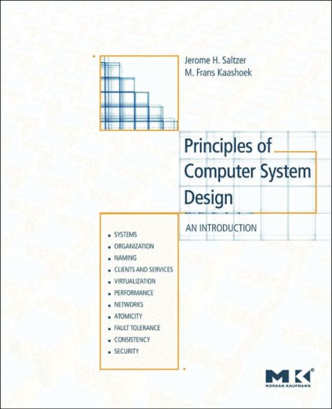 Cover image for book Principles of Computer System Design: An Introduction